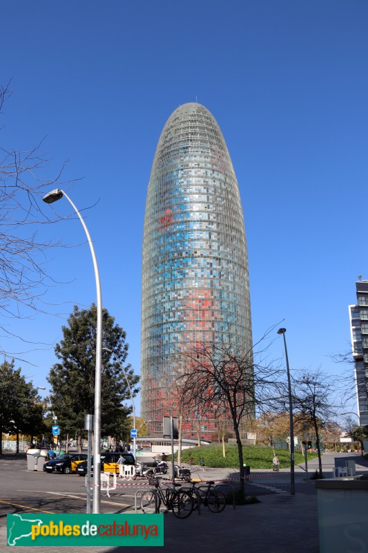 Barcelona - Torre Glòries (Foto: Albert Esteves, 2019) Barcelona - Torre Glòries