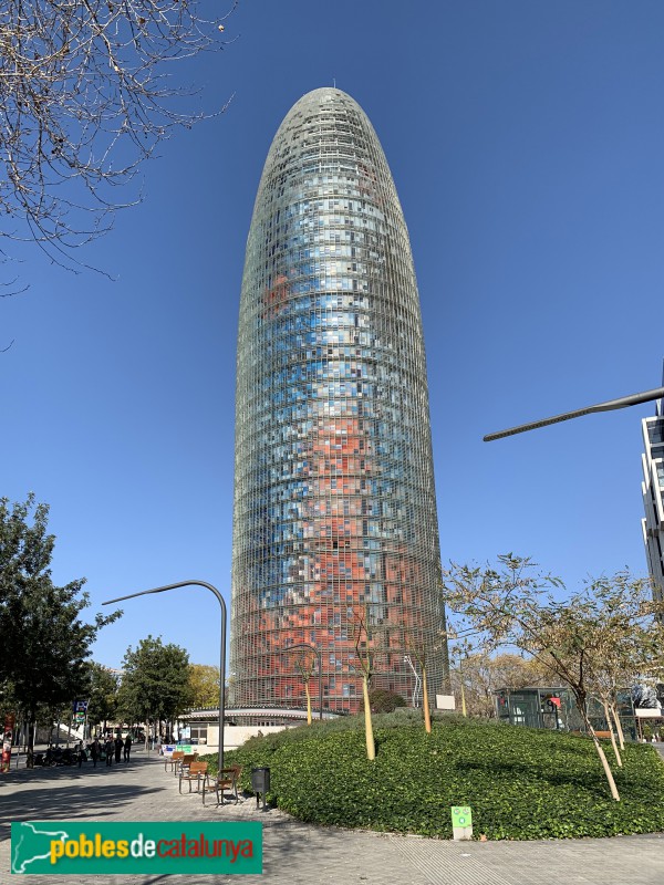 Barcelona - Torre Glòries (Foto: Albert Esteves, 2019) Barcelona - Torre Glòries