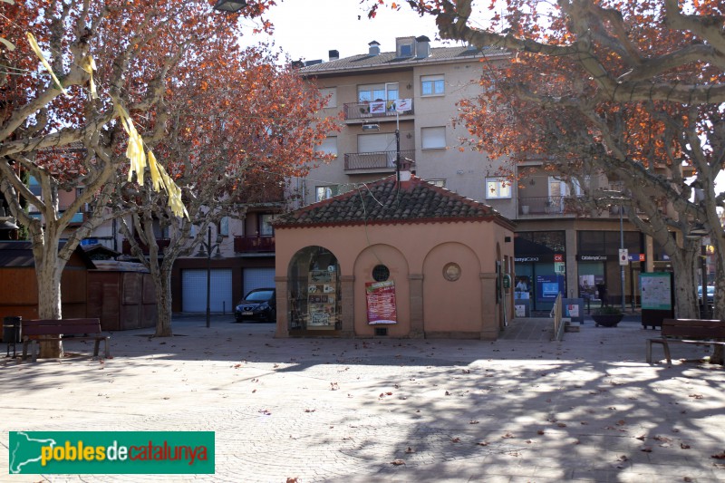 Agramunt - Antiga caseta de la bàscula (Foto: Albert Esteves, 2018) Agramunt - Antiga caseta de la bàscula