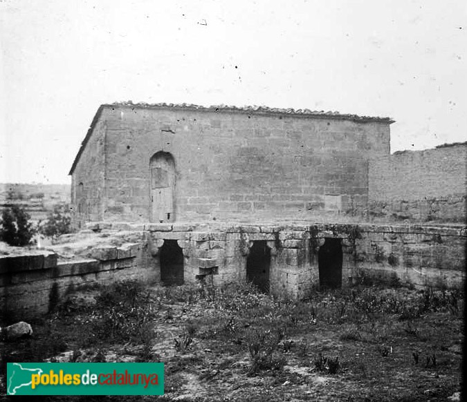 Puigverd d'Agramunt - Molí de Puigverd amb la bassa (Foto: Josep Salvany -Fons Salvany, Biblioteca de Catalunya-, 1916) Puigverd d'Agramunt - Molí de Puigverd amb la bassa