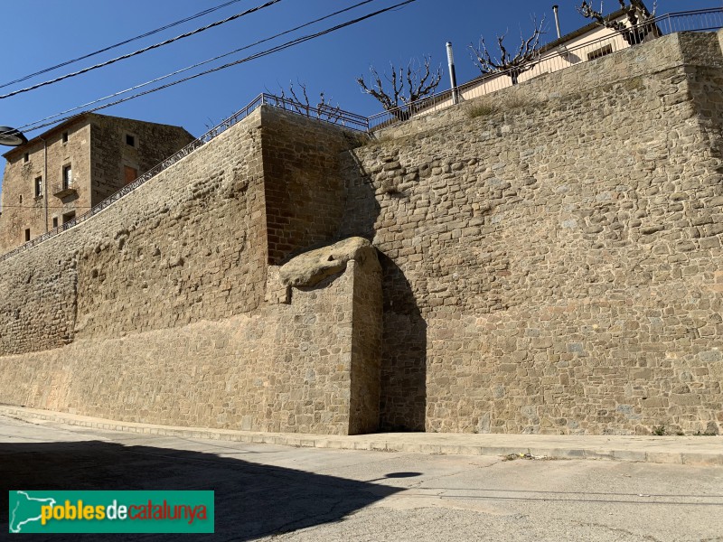 Puigverd d'Agramunt - Muralla (Foto: Albert Esteves, 2019) Puigverd d'Agramunt - Muralla