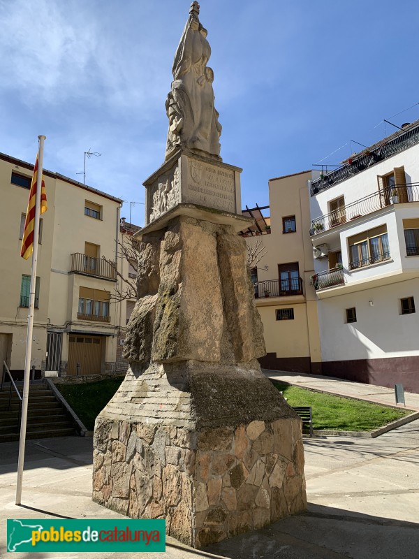 Agramunt - Monument a l'Onze de Setembre (Foto: Albert Esteves, 2019) Agramunt - Monument a l'Onze de Setembre