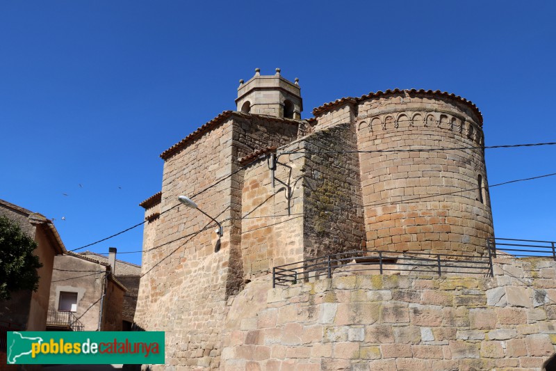 Ossó de Sió - Església de Sant Pere de Bellver d'Ossó (Foto: Albert Esteves, 2019) Ossó de Sió - Església de Sant Pere de Bellver d'Ossó