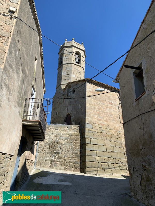 Ossó de Sió - Església de Sant Pere de Bellver d'Ossó (Foto: Albert Esteves, 2019) Ossó de Sió - Església de Sant Pere de Bellver d'Ossó
