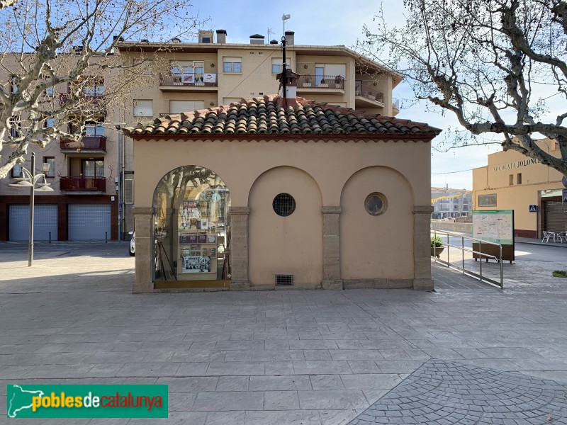 Agramunt - Antiga caseta de la bàscula (Foto: Albert Esteves, 2019) Agramunt - Antiga caseta de la bàscula