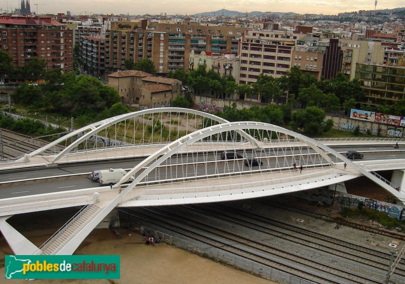 Barcelona - Pont de Bac de Roda (Foto: <i>Goyo Arriaga</i>, 2007) Barcelona - Pont de Bac de Roda