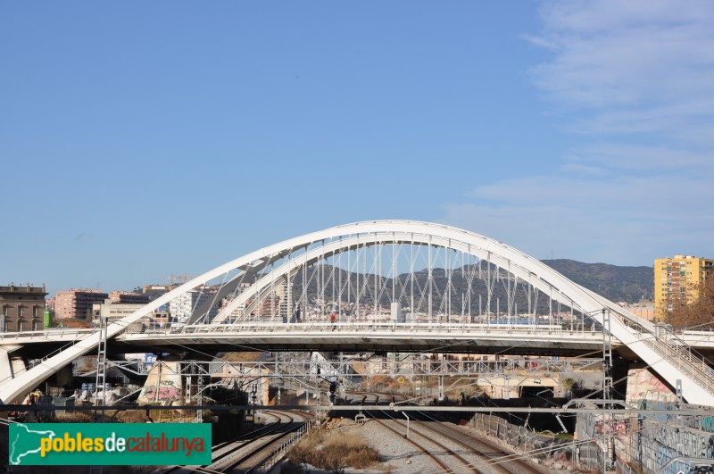 Barcelona - Pont de Bac de Roda (Foto: <i>Josep Bracons</i>, 2016) Barcelona - Pont de Bac de Roda