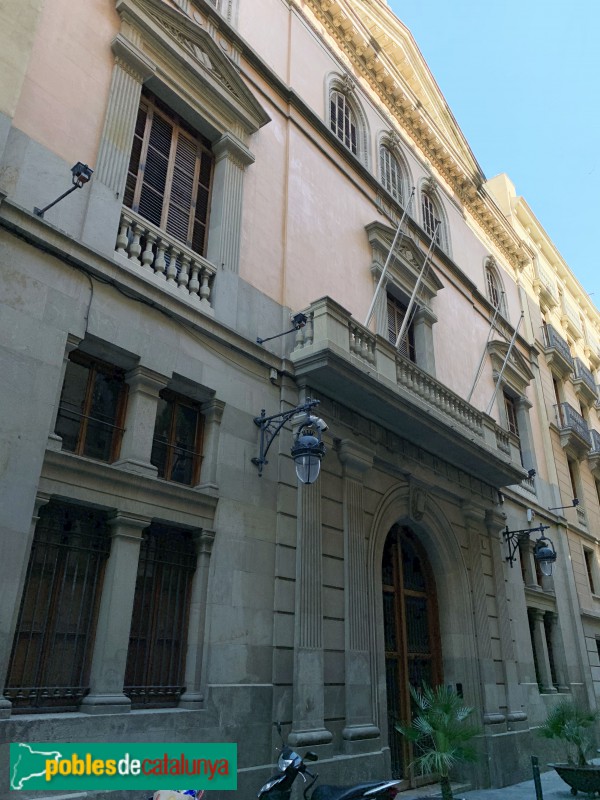 Barcelona - Col·legi de Notaris (Foto: Albert Esteves, 2019) Barcelona - Col·legi de Notaris