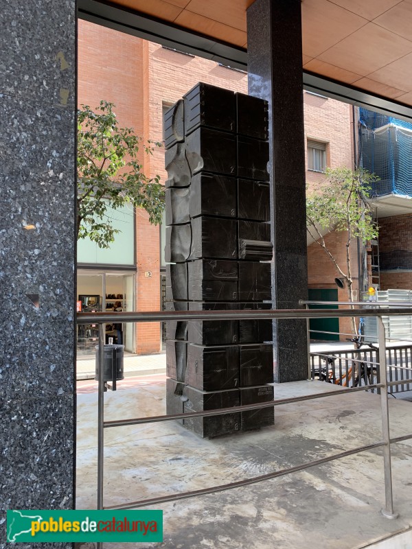 Barcelona - <i>La mesura de l'espai-temps</i> (Via Augusta, 59)