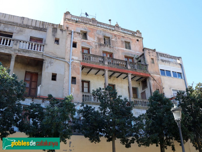 Martorell - Torre de l'Àngel, façana posterior (Foto: Albert Esteves, 2019) Martorell - Torre de l'Àngel, façana posterior