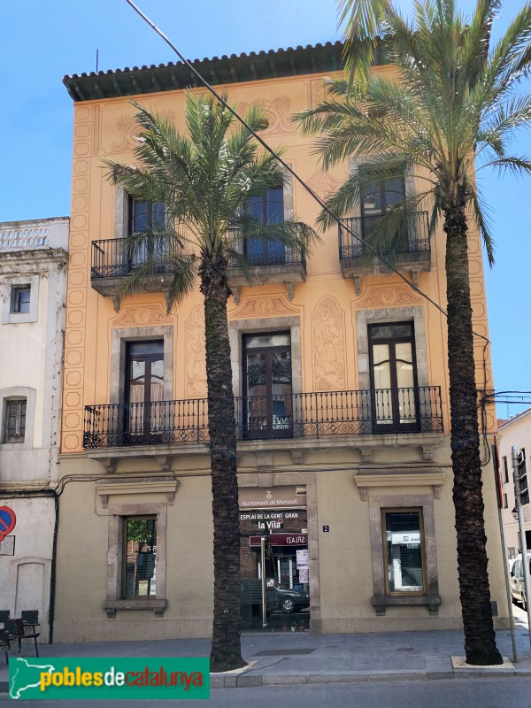Martorell - Casa Mestres (Foto: Albert Esteves, 2019) Martorell - Casa Mestres