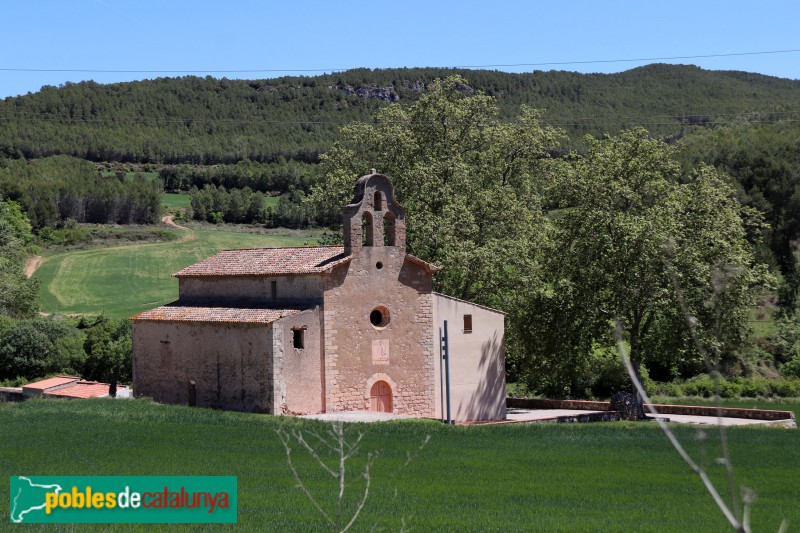Querol - Església de Santa Maria de Valldossera (Foto: Albert Esteves, 2019) Querol - Església de Santa Maria de Valldossera
