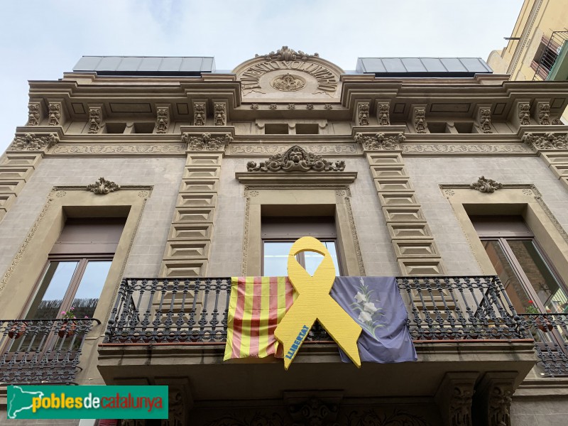 Barcelona - Casino La Violeta (Maspons, 6) (Foto: Albert Esteves, 2019) Barcelona - Casino La Violeta (Maspons, 6)