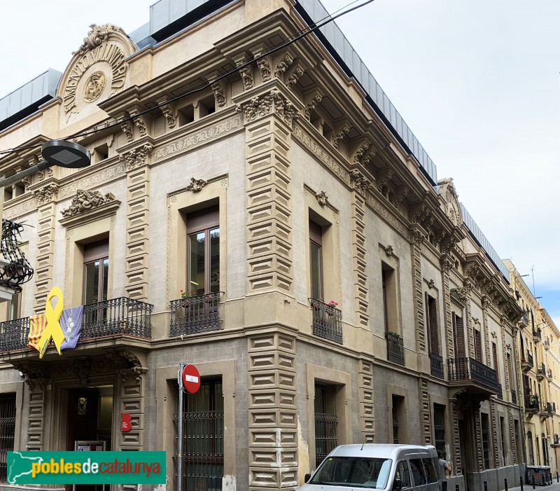 Barcelona - Casino La Violeta (Maspons, 6) (Foto: Albert Esteves, 2019) Barcelona - Casino La Violeta (Maspons, 6)