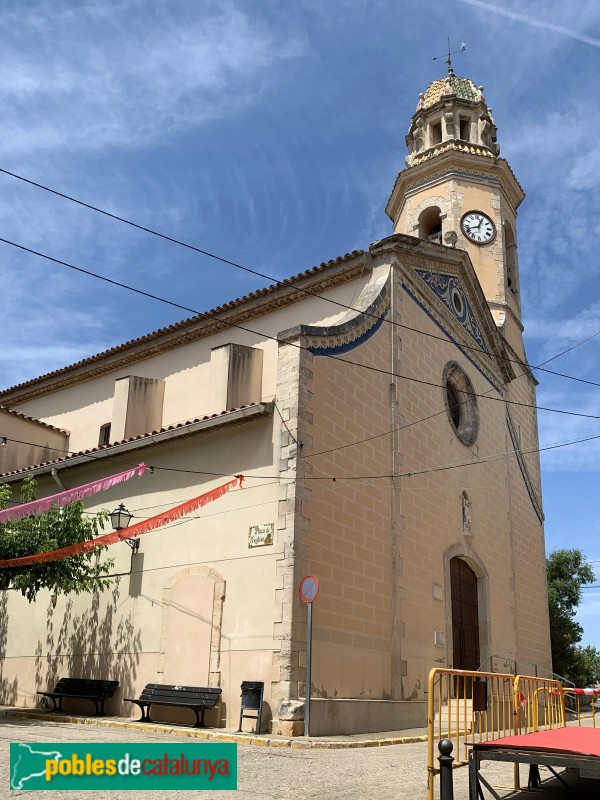 Nulles - Església de Sant Joan Baptista (Foto: Albert Esteves, 2019) Nulles - Església de Sant Joan Baptista