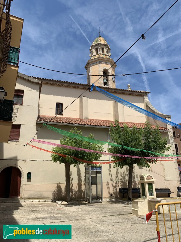 Nulles - Església de Sant Joan Baptista (Foto: Albert Esteves, 2019) Nulles - Església de Sant Joan Baptista