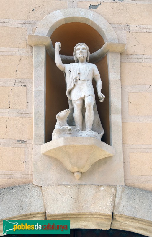 Nulles - Església de Sant Joan Baptista (Foto: Albert Esteves, 2019) Nulles - Església de Sant Joan Baptista