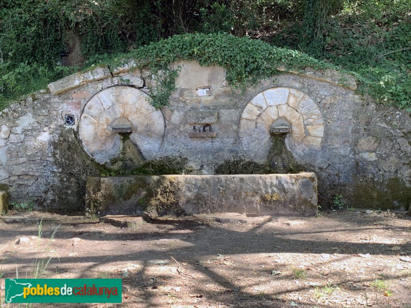 Castellví de Rosanes - Font de la Saborida (Foto: Albert Esteves, 2019) Castellví de Rosanes - Font de la Saborida