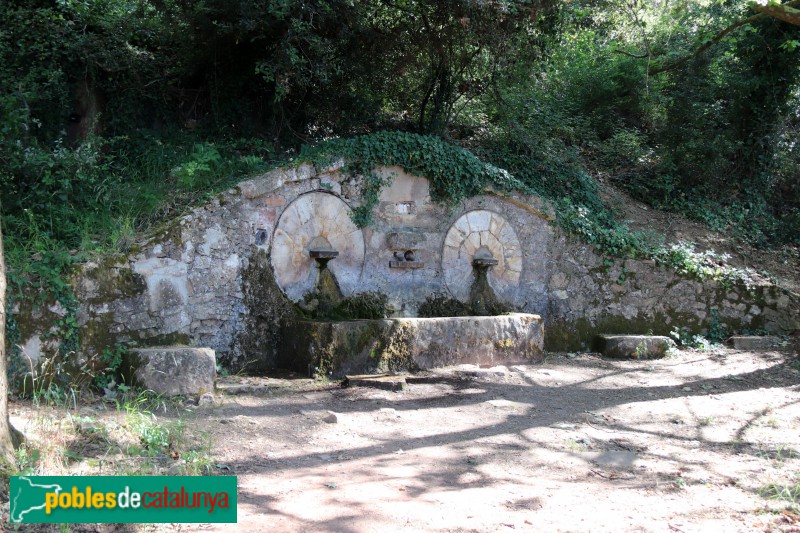 Castellví de Rosanes - Font de la Saborida (Foto: Albert Esteves, 2019) Castellví de Rosanes - Font de la Saborida