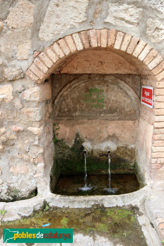 Cabra del Camp - Safareig i font de la Salut (Foto: Albert Esteves, 2019) Cabra del Camp - Safareig i font de la Salut