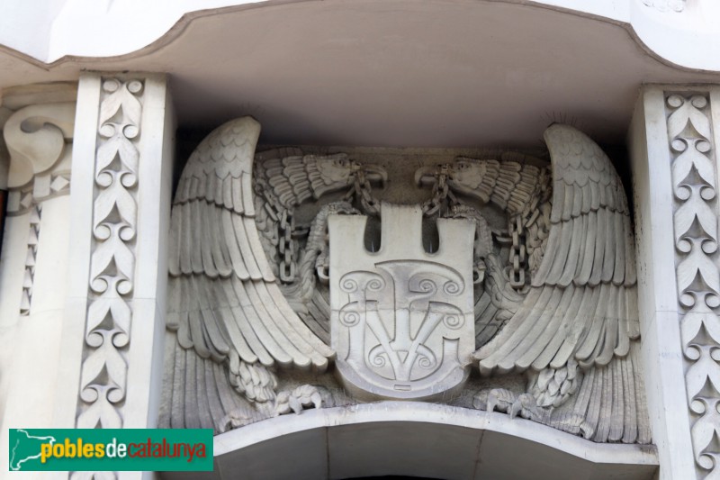 Barcelona - Passeig de Gràcia, 114 (Foto: Albert Esteves, 2019) Barcelona - Passeig de Gràcia, 114