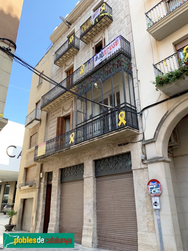 Valls - Ca Cartanyà-Benet (Foto: Albert Esteves, 2019) Valls - Ca Cartanyà-Benet