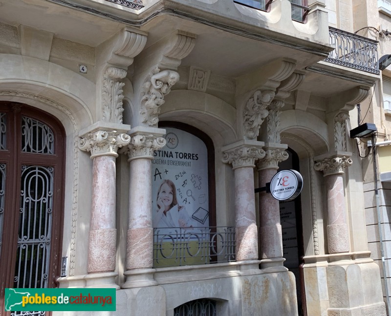 Valls - Casa Ramon Massó (Foto: Albert Esteves, 2019) Valls - Casa Ramon Massó