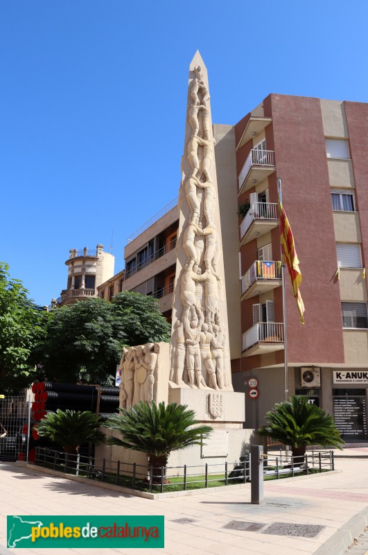 Valls - Monument als Xiquets de Valls