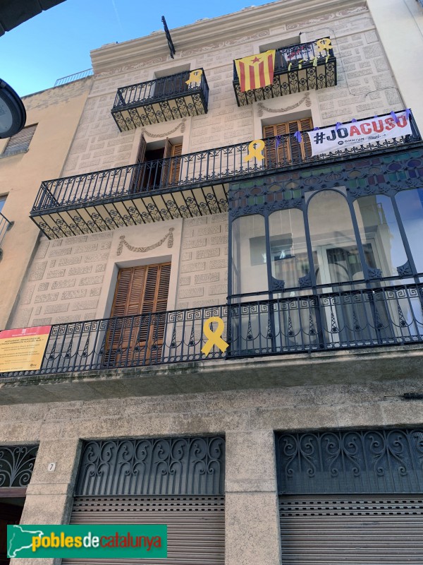 Valls - Ca Cartanyà-Benet (Foto: Albert Esteves, 2019) Valls - Ca Cartanyà-Benet