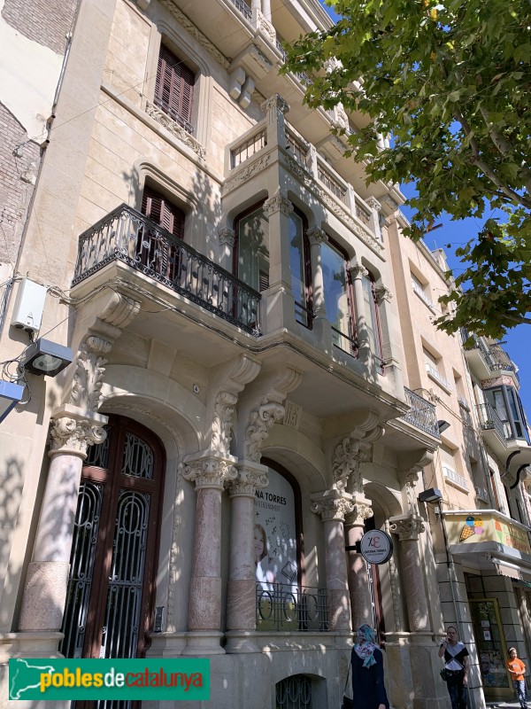 Valls - Casa Ramon Massó (Foto: Albert Esteves, 2019) Valls - Casa Ramon Massó