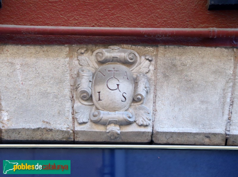 Valls - Escut dels Gornals a Can Dasca