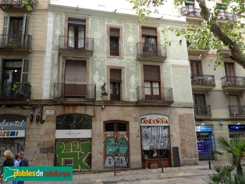 Barcelona - Sant Pere més Alt, 74 bis (Foto: Valentí Pons, 2019) Barcelona - Sant Pere més Alt, 74 bis