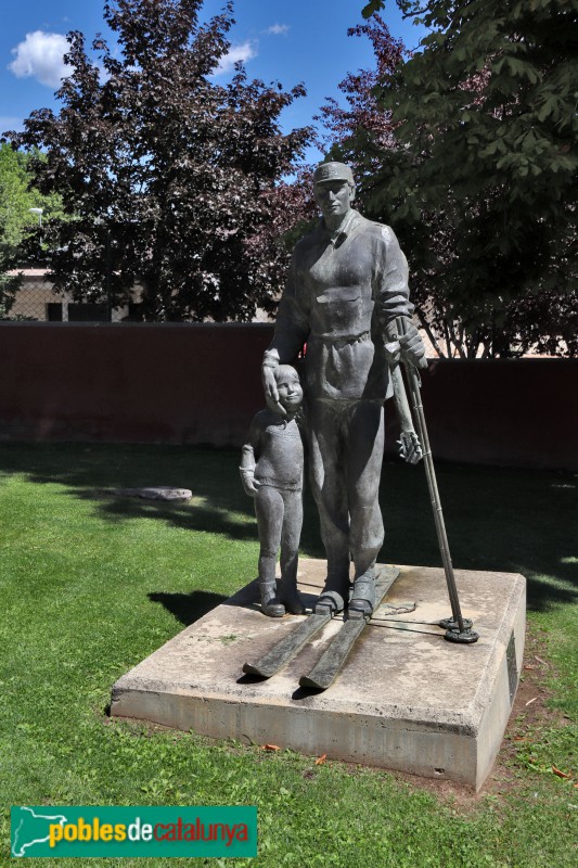 Puigcerdà - Monument a Ortega Monasterio