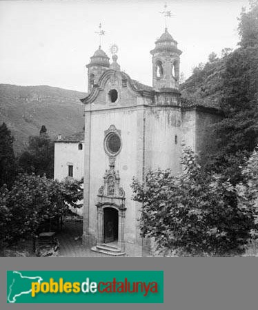Alcover - Ermita del Remei (Foto: <i>Marcel·lí Gausachs -Arxiu Fotogràfic Centre Excursionista de Catalunya</i>, c1920) Alcover - Ermita del Remei