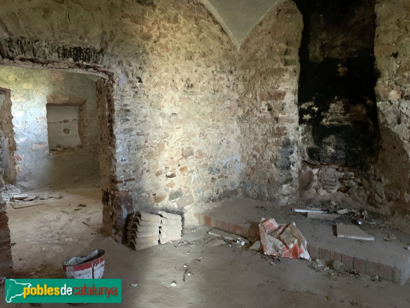 Alcover - Mas de Gassol, interior (Foto: Albert Esteves, 2019) Alcover - Mas de Gassol, interior