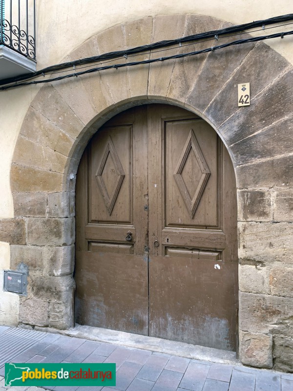Alcover - Portal de Ca Cor de Ceba (Foto: Albert Esteves, 2019) Alcover - Portal de Ca Cor de Ceba