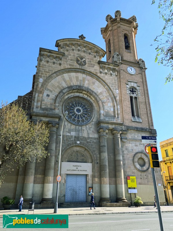 Barcelona - Església de Sant Andreu de Palomar (Foto: Albert Esteves, 2019) Barcelona - Església de Sant Andreu de Palomar