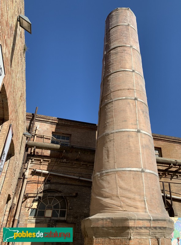 Barcelona - Antiga fàbrica Fabra i Coats (Foto: Albert Esteves, 2019) Barcelona - Antiga fàbrica Fabra i Coats