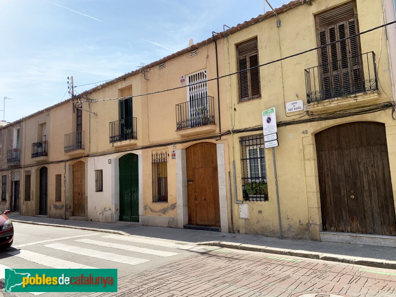 Barcelona - Cases del carrer Sant Narcís