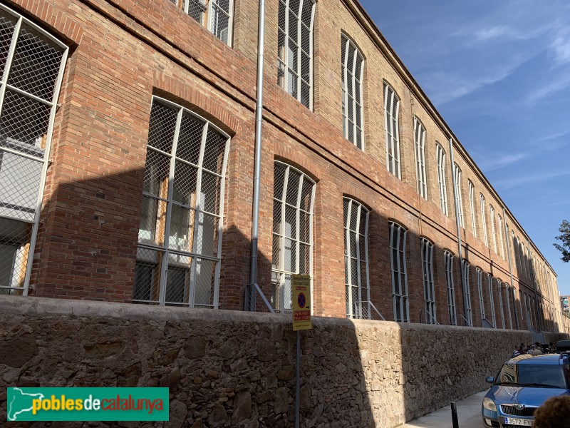 Barcelona - Antiga fàbrica Fabra i Coats (Foto: Albert Esteves, 2019) Barcelona - Antiga fàbrica Fabra i Coats