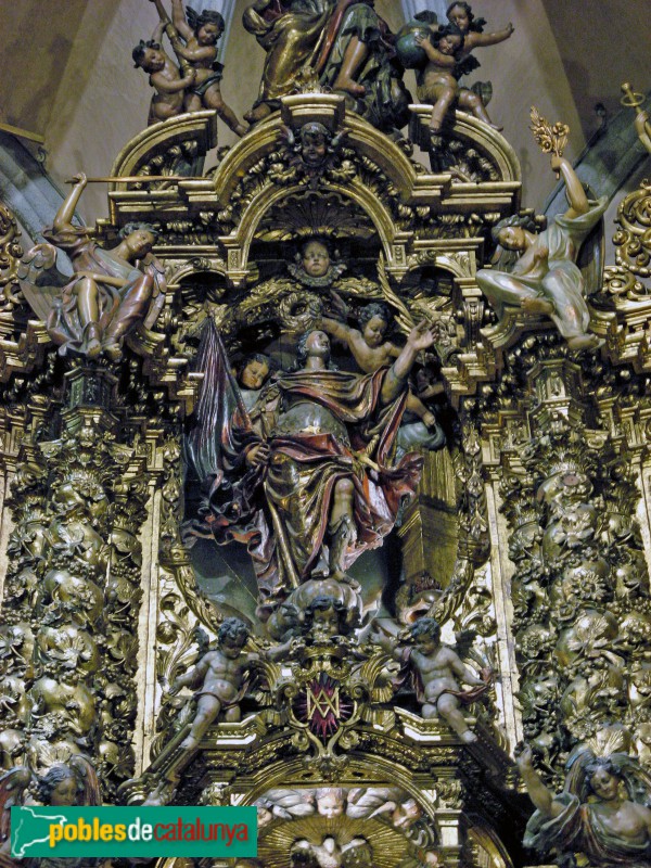 Arenys de Mar- Església de Santa Maria. Retaule: Sant Zenó (Foto: Albert Esteves, 2007) Arenys de Mar- Església de Santa Maria. Retaule: Sant Zenó