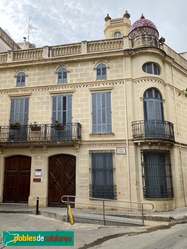 Arenys de Mar - Can Juncosa (Foto: Albert Esteves, 2019) Arenys de Mar - Can Juncosa