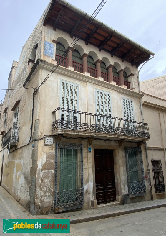 Arenys de Mar - Can Goula (Foto: Albert Esteves, 2019) Arenys de Mar - Can Goula