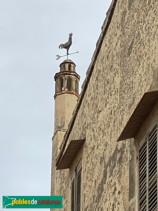Arenys de Mar - Can Goula, façana lateral (Foto: Albert Esteves, 2019) Arenys de Mar - Can Goula, façana lateral