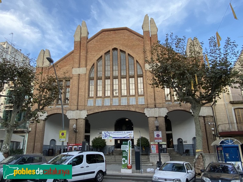 Arenys de Mar - Mercat municipal (Foto: Albert Esteves, 2019) Arenys de Mar - Mercat municipal