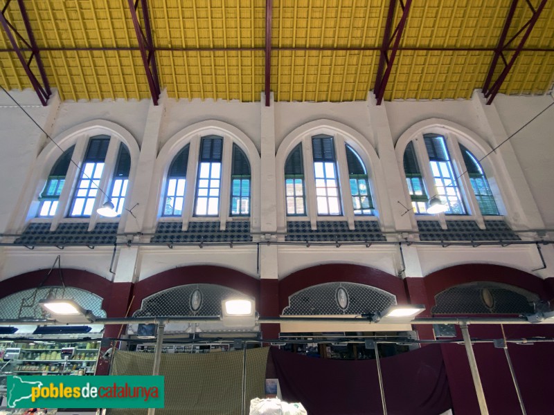 Arenys de Mar - Mercat municipal (Foto: Albert Esteves, 2019) Arenys de Mar - Mercat municipal