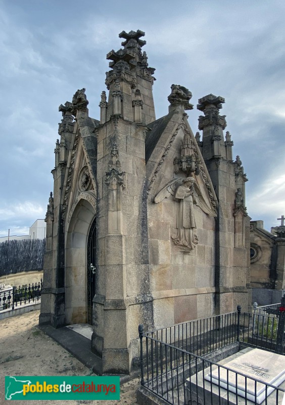 Arenys de Mar - Cementiri. Panteó Iu Bosch (Foto: Albert Esteves, 2019) Arenys de Mar - Cementiri. Panteó Iu Bosch
