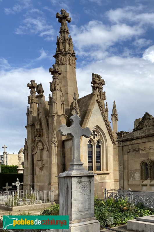 Arenys de Mar - Cementiri. Panteó Iu Bosch (Foto: Albert Esteves, 2019) Arenys de Mar - Cementiri. Panteó Iu Bosch