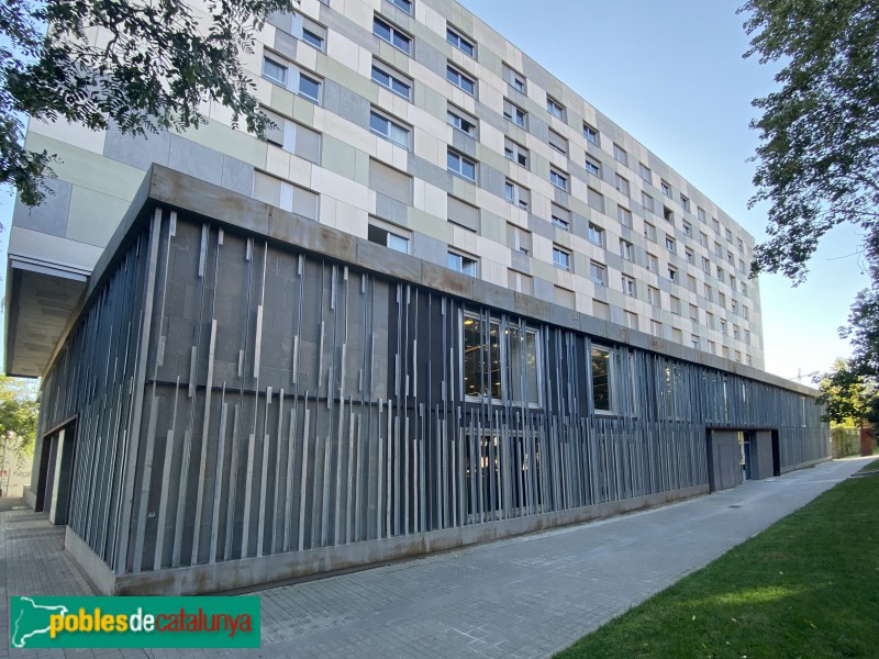 Barcelona - Biblioteca La Sagrera-Marina Clotet (Foto: Albert Esteves, 2019) Barcelona - Biblioteca La Sagrera-Marina Clotet