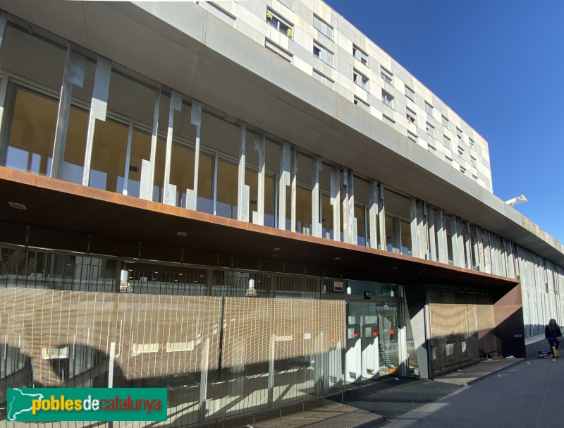 Barcelona - Biblioteca La Sagrera-Marina Clotet (Foto: Albert Esteves, 2019) Barcelona - Biblioteca La Sagrera-Marina Clotet